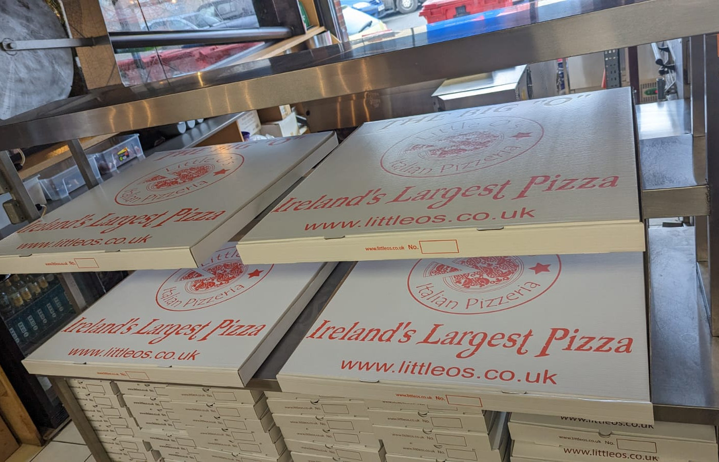 The 33-inch Big O pizza